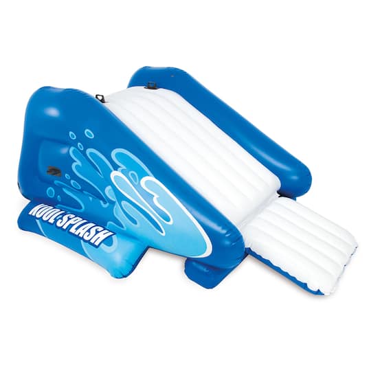 Intex 58849EP Kool Splash Inflatable Play Center Swimming Pool Water Slide, Blue - Blue